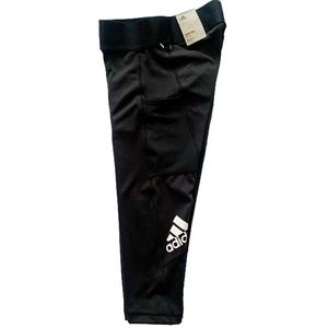 Adidas Capri Mid-Rise Training Pants with Side Pocket
